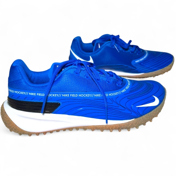 Nike Vapor Drive Field Hockey Shoes AV6634-410 Blue US 6 UK 5.5 Women’s Cleats - Picture 3 of 10